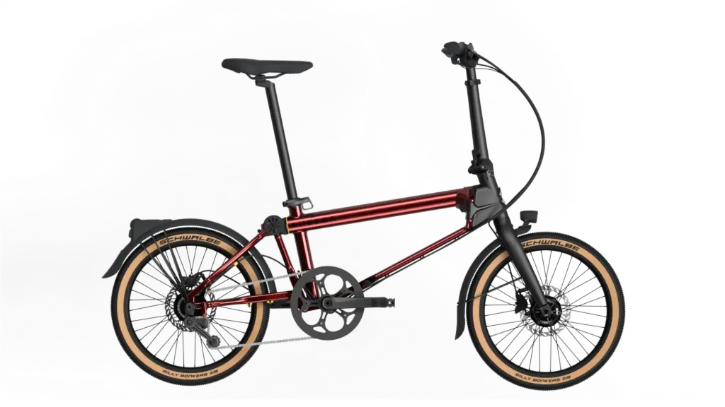 Ahooga E-Max (Pliable électrique) (Rouge, Fietsen dérailleur)